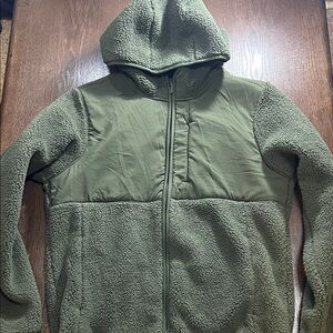 All in Motion Olive Fleece Hoodie